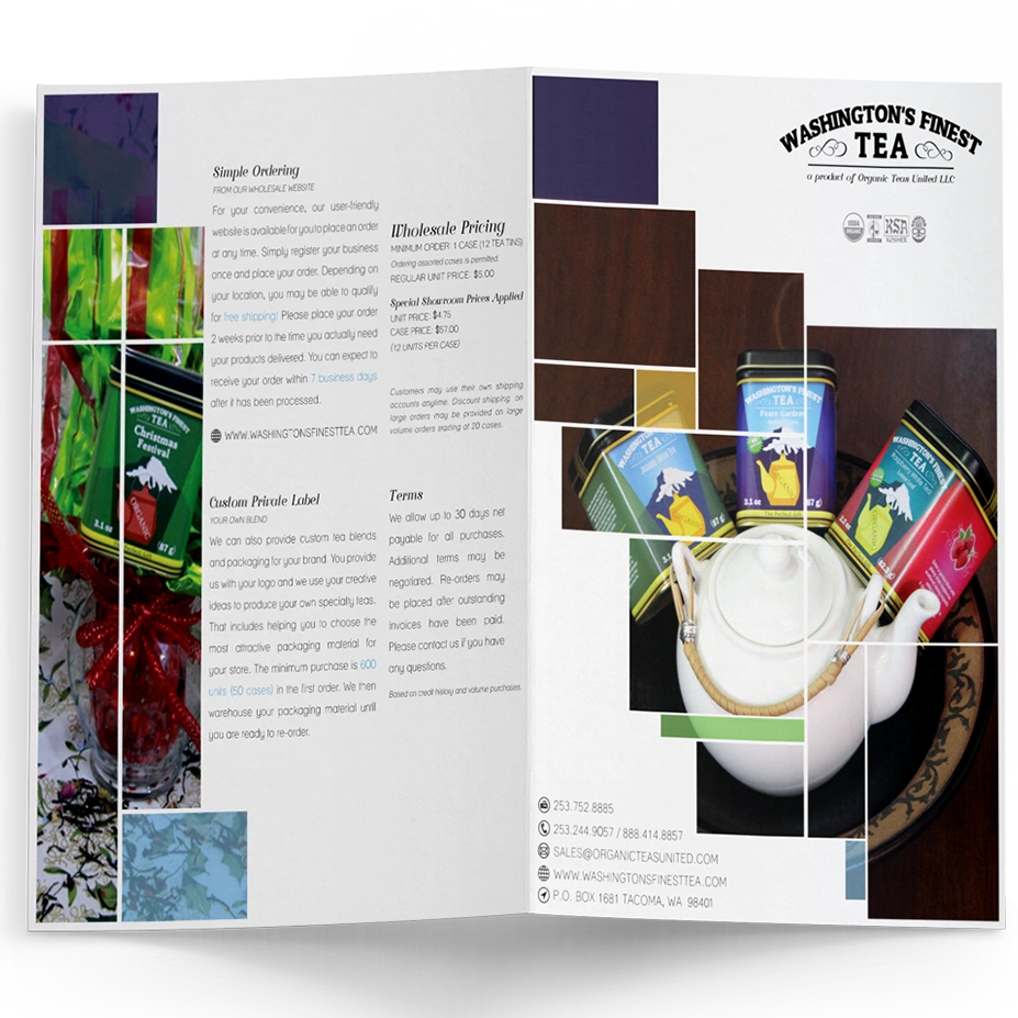 bi fold brochure