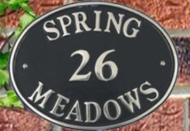 3D Fabricated Metal Sign