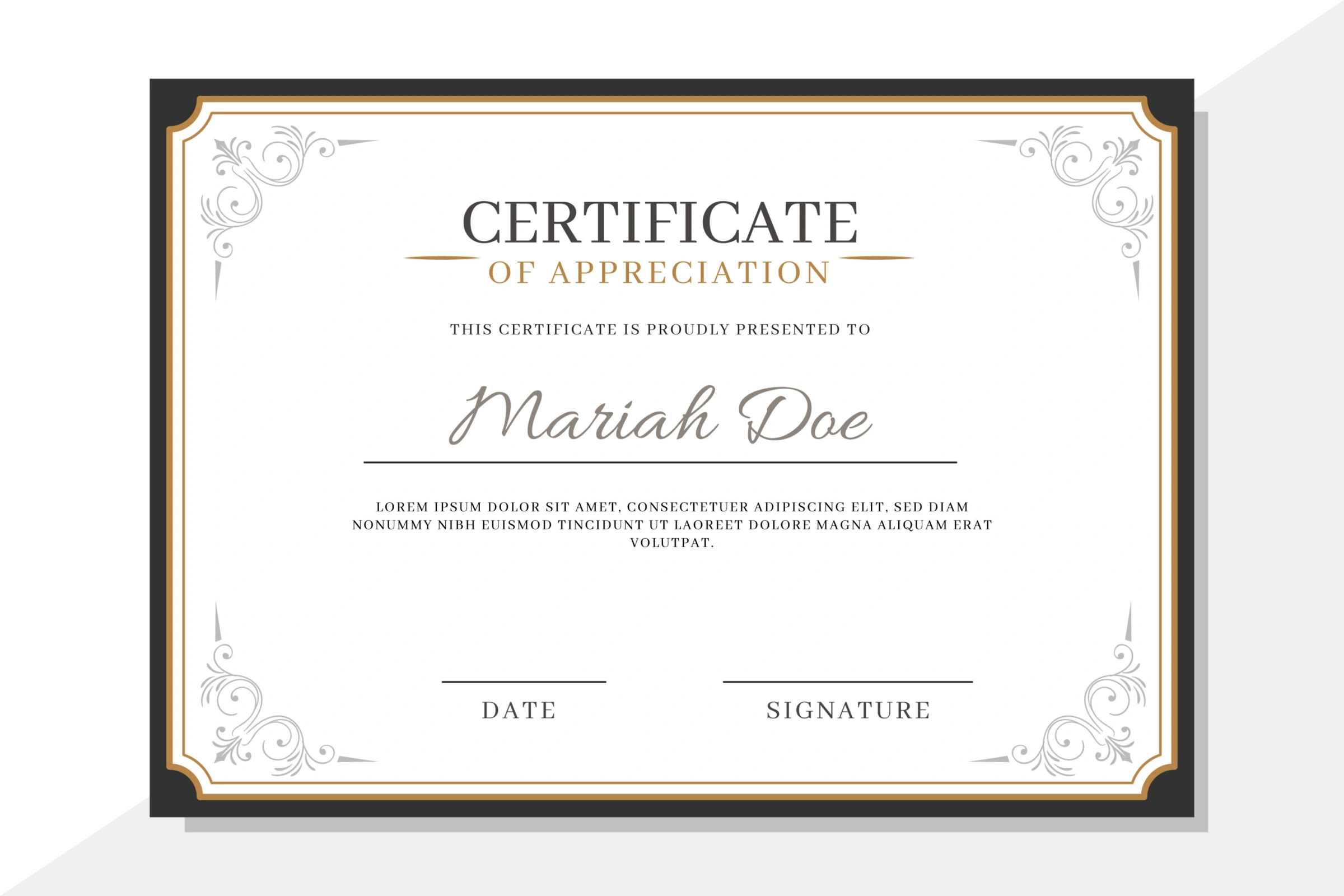 Elegant-certificate