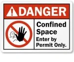 ANSI caution Signs2 ANSI Danger Sign