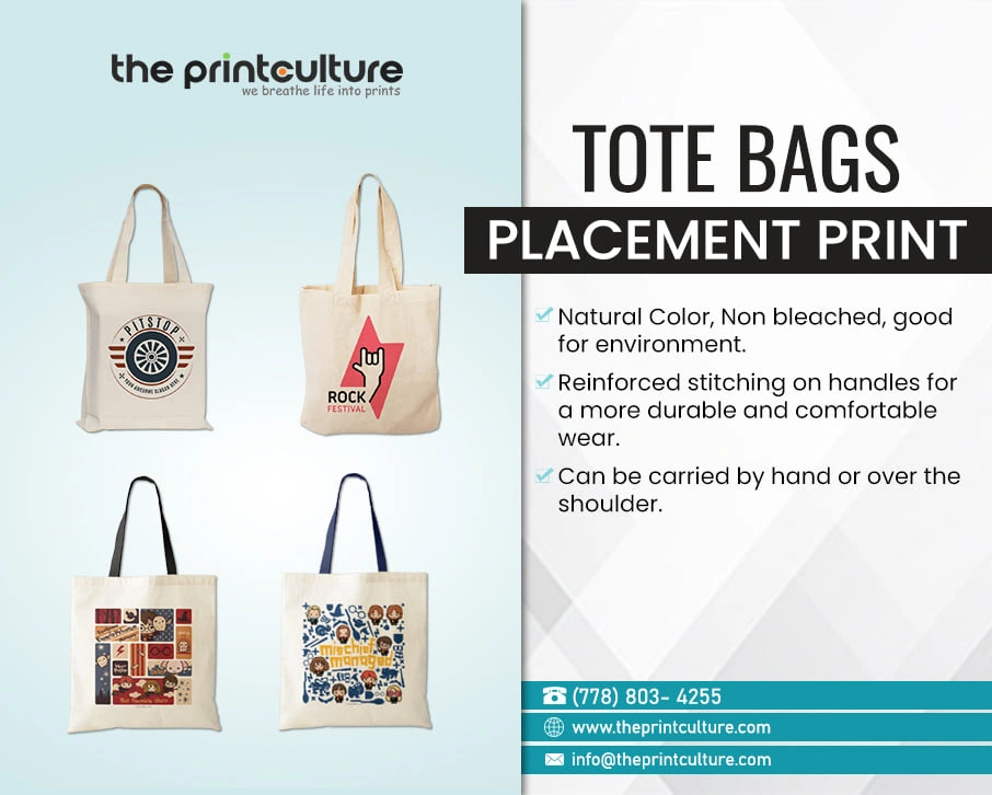 Custom Tote Bag Printing Vancouver
