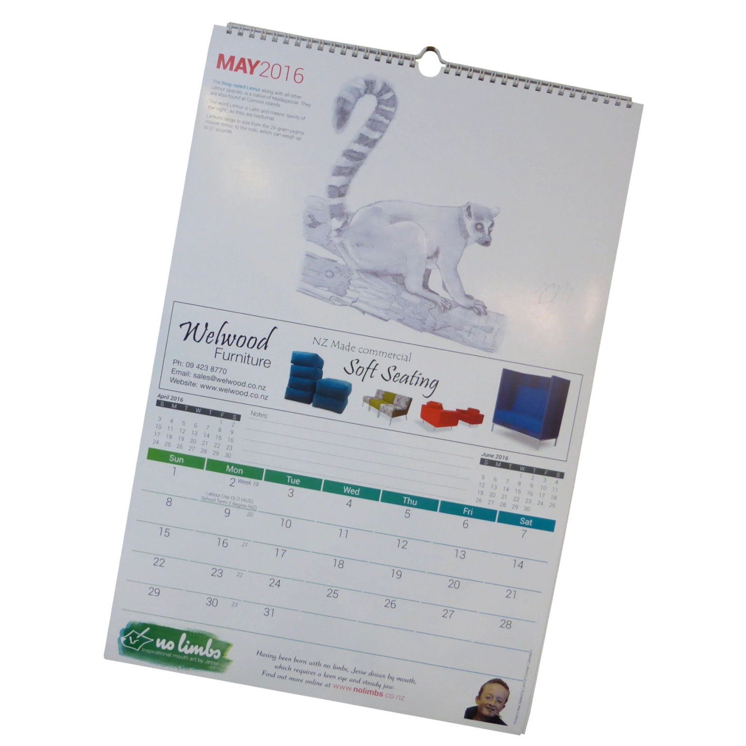 Custom Corporate calendar