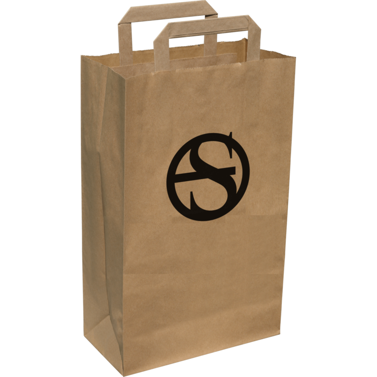 Custom Print Paper Bags Brown Kraft Paper Bags the printculture
